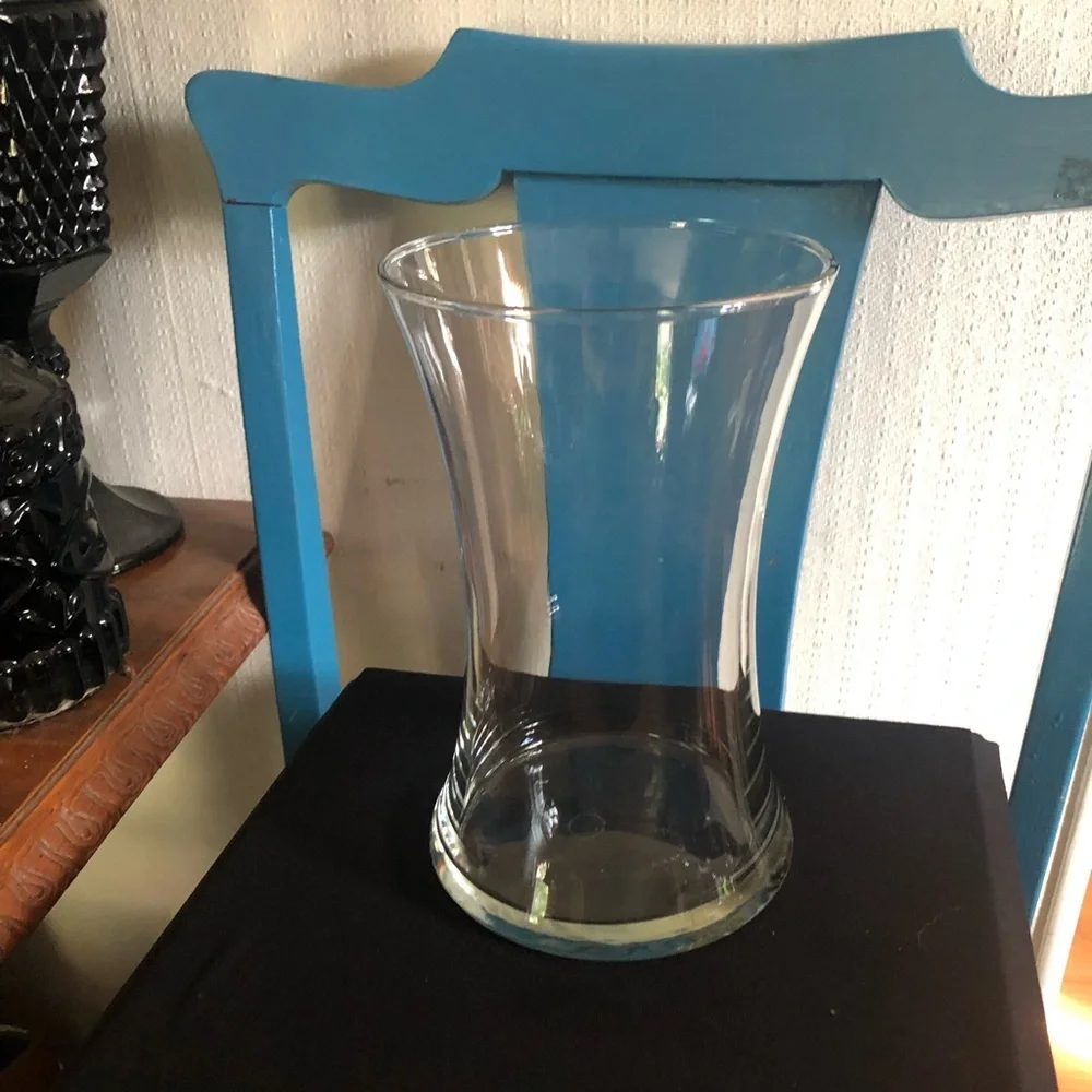 Clear Glass Vase